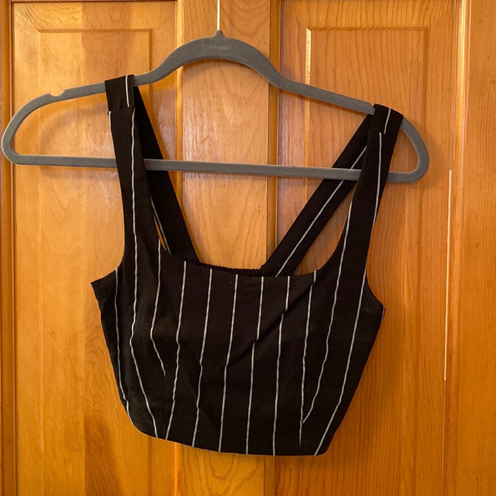 Divided Crop Top